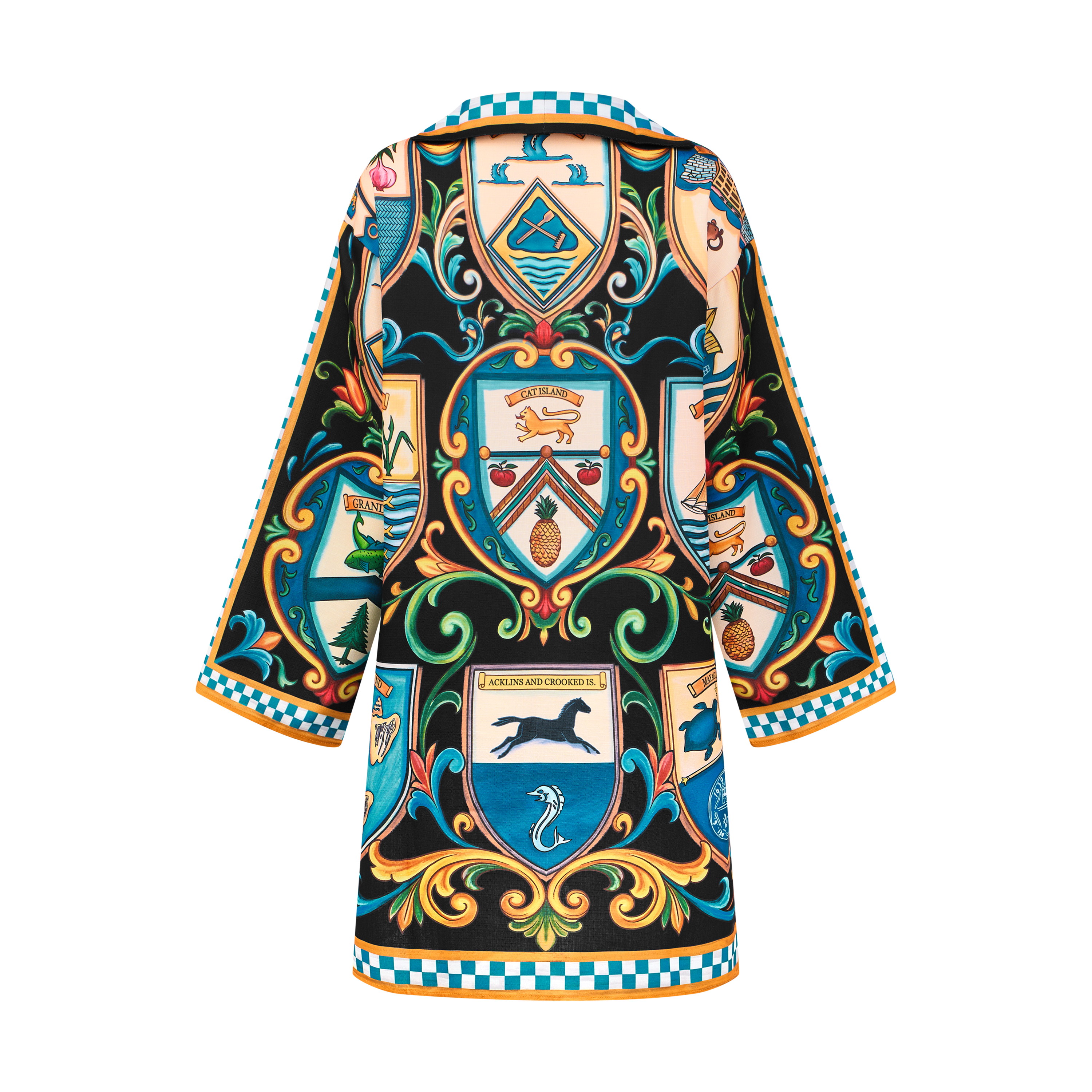 2026 INDEPENDENCE TUNIC DRESS-BLACK