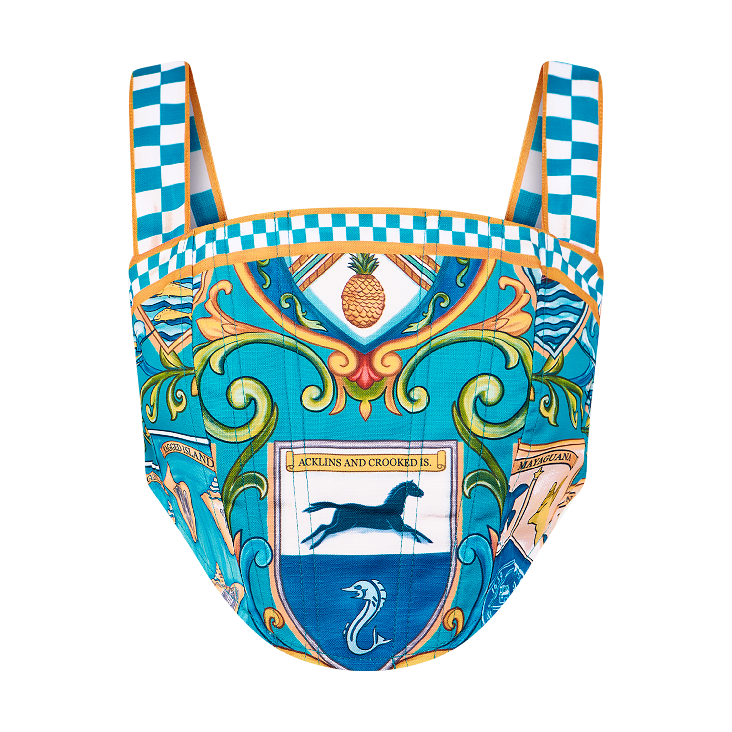 2026 INDEPENDENCE BUSTIER-AQUA