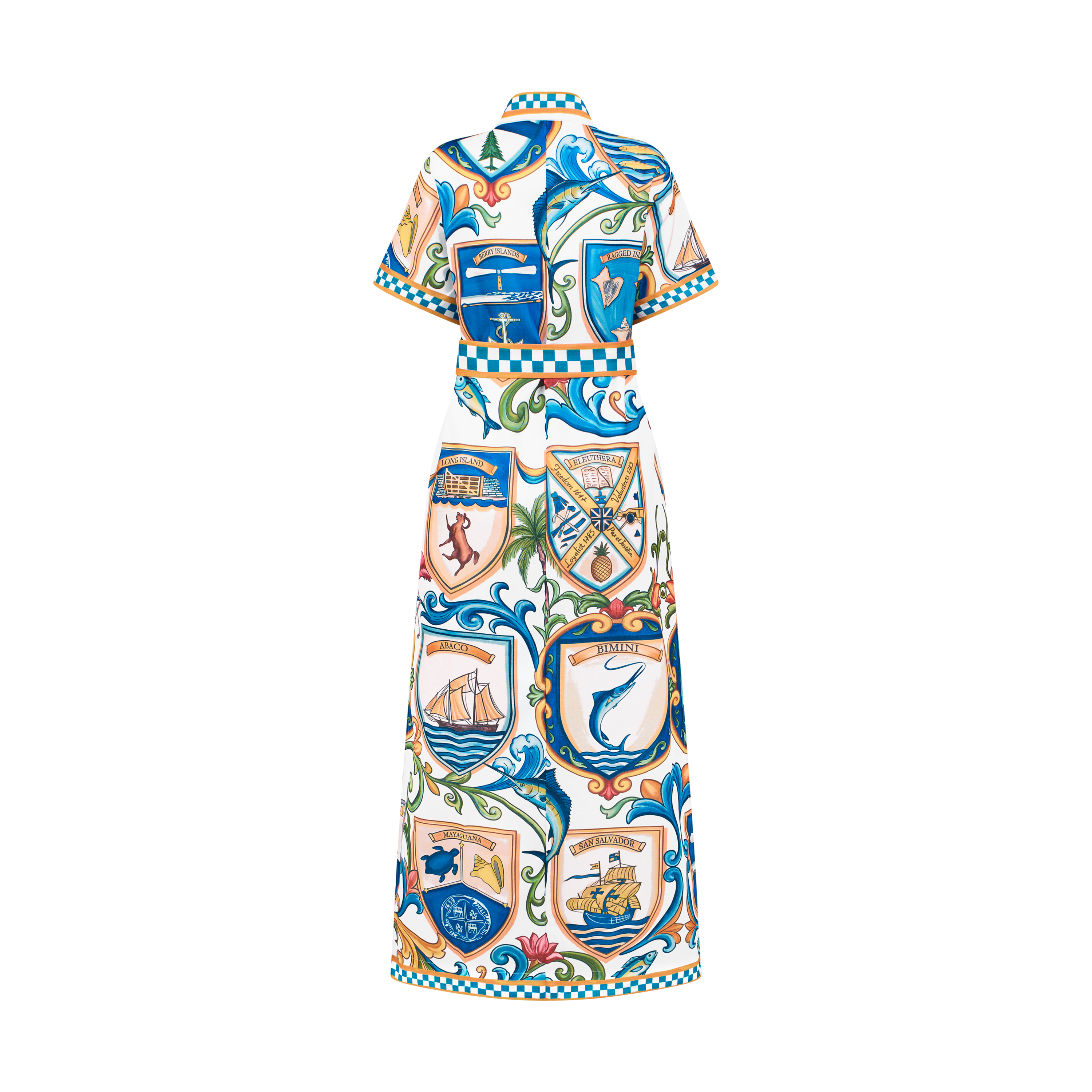 2026 INDEPENDENCE SHIRT DRESS-WHITE