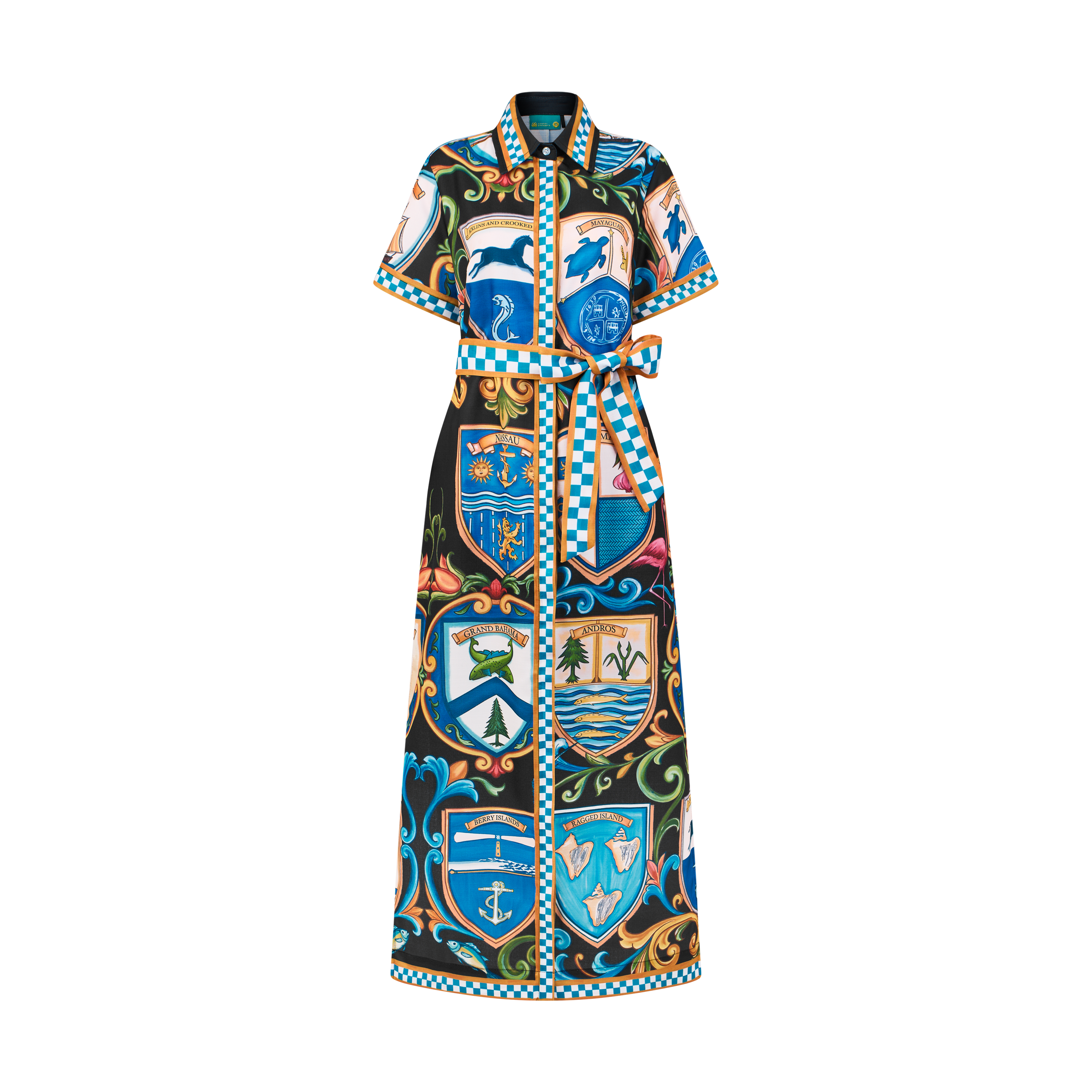 2026 INDEPENDENCE SHIRT DRESS-BLACK