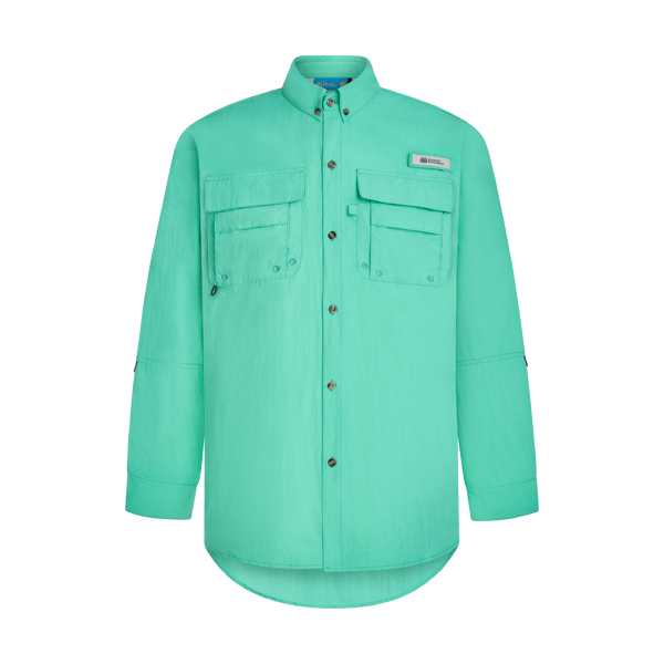 THE SPF BAHAMIANO SHIRT-OCEANO