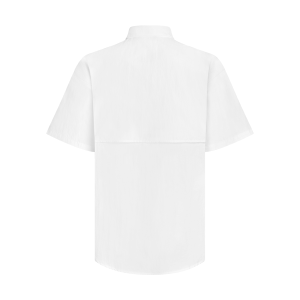 THE SPF BAHAMIANO SHIRT SHORT SLEEVE -WHITE