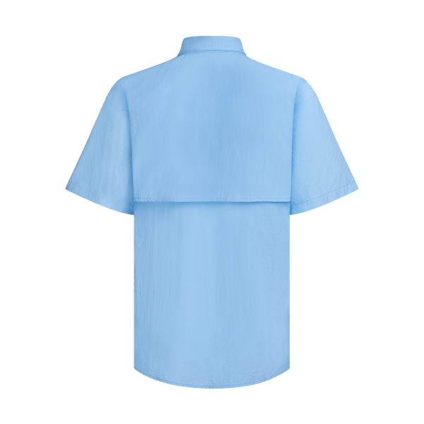 THE SPF BAHAMIANO SHIRT SHORT SLEEVE -SKY