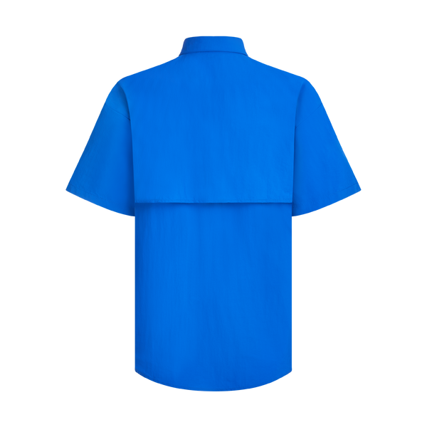 THE SPF BAHAMIANO SHIRT SHORT SLEEVE -ROYAL