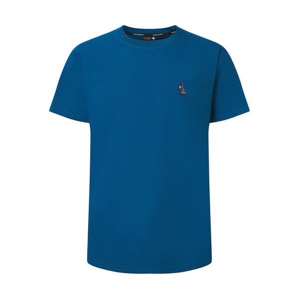 THE FLAMINGO MEN'S TEE- TEAL