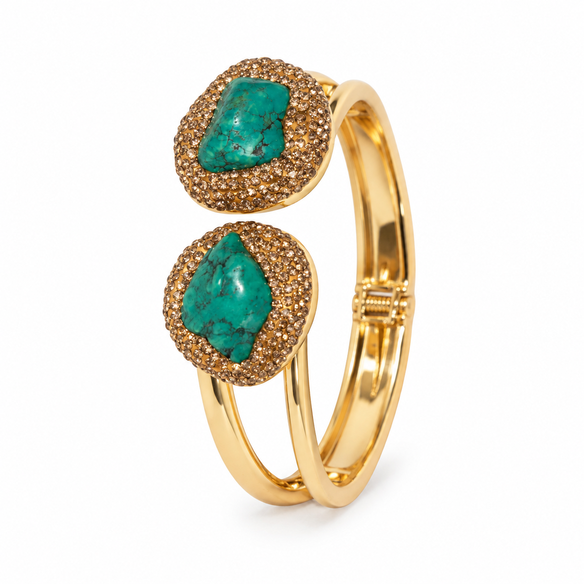 Bahari Twin Cays Turquoise Bypass Cuff - Turquoise