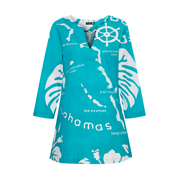 ARCHIPELAGO TUNIC- AQUA