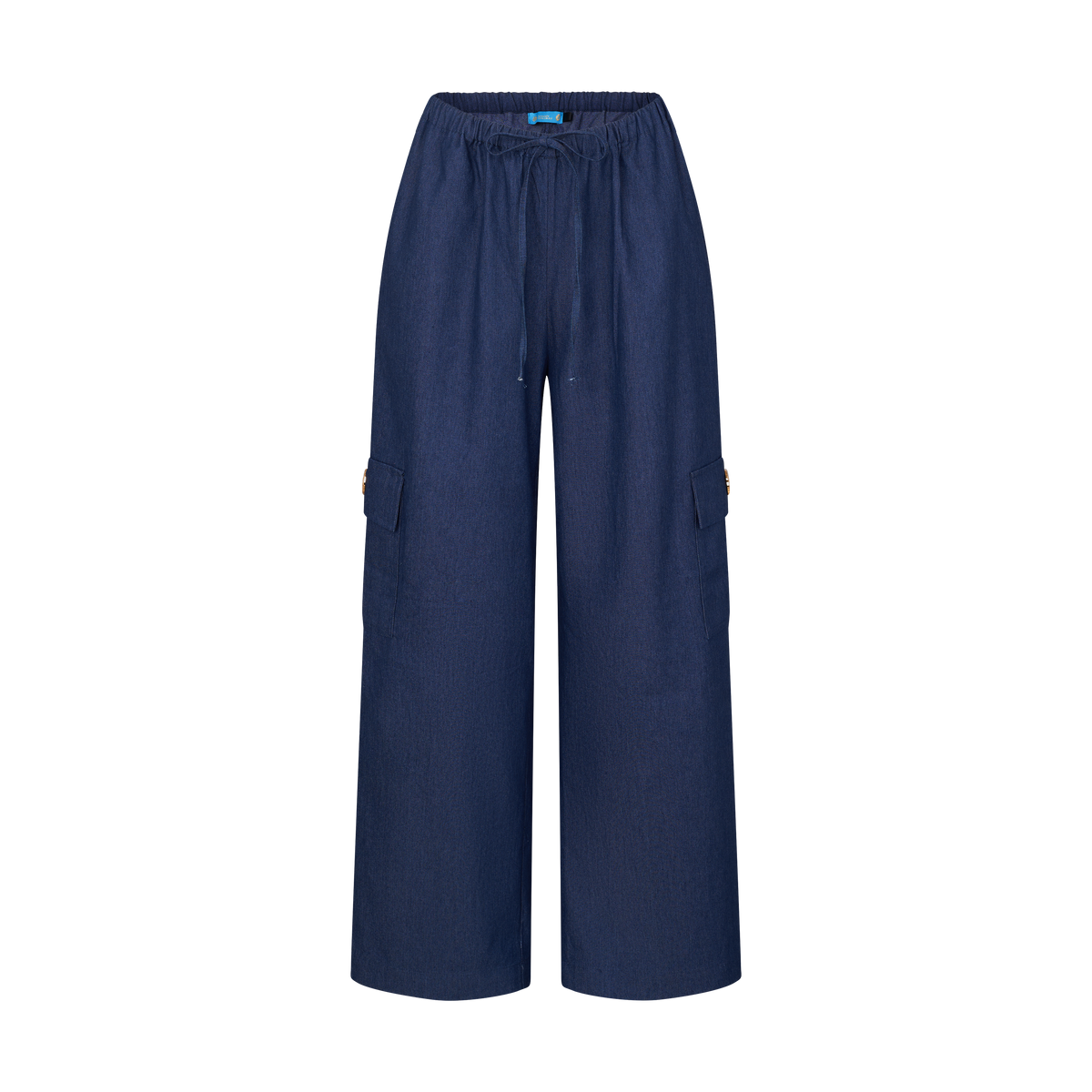 THE DENIM CARGO PANTS-DARK