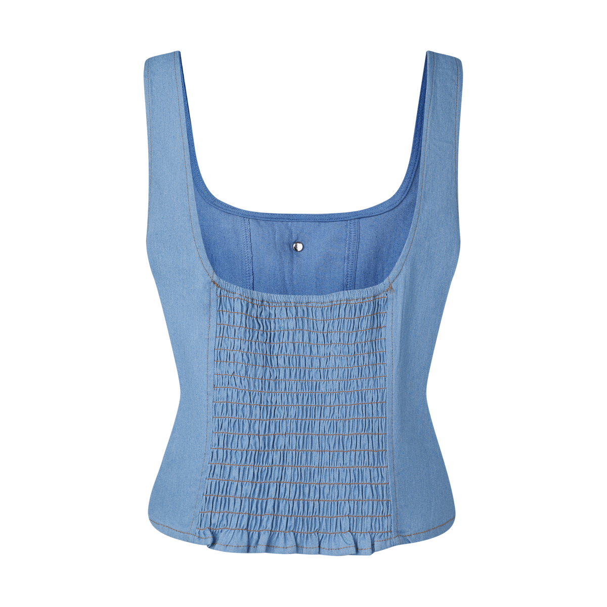 THE DENIM SCULPT TANK-LIGHT