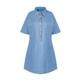 THE DENIM MOD TUNIC-LIGHT