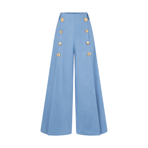 THE DENIM SAILOR PANTS-LIGHT