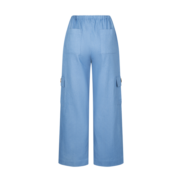 THE DENIM CARGO PANTS-LIGHT