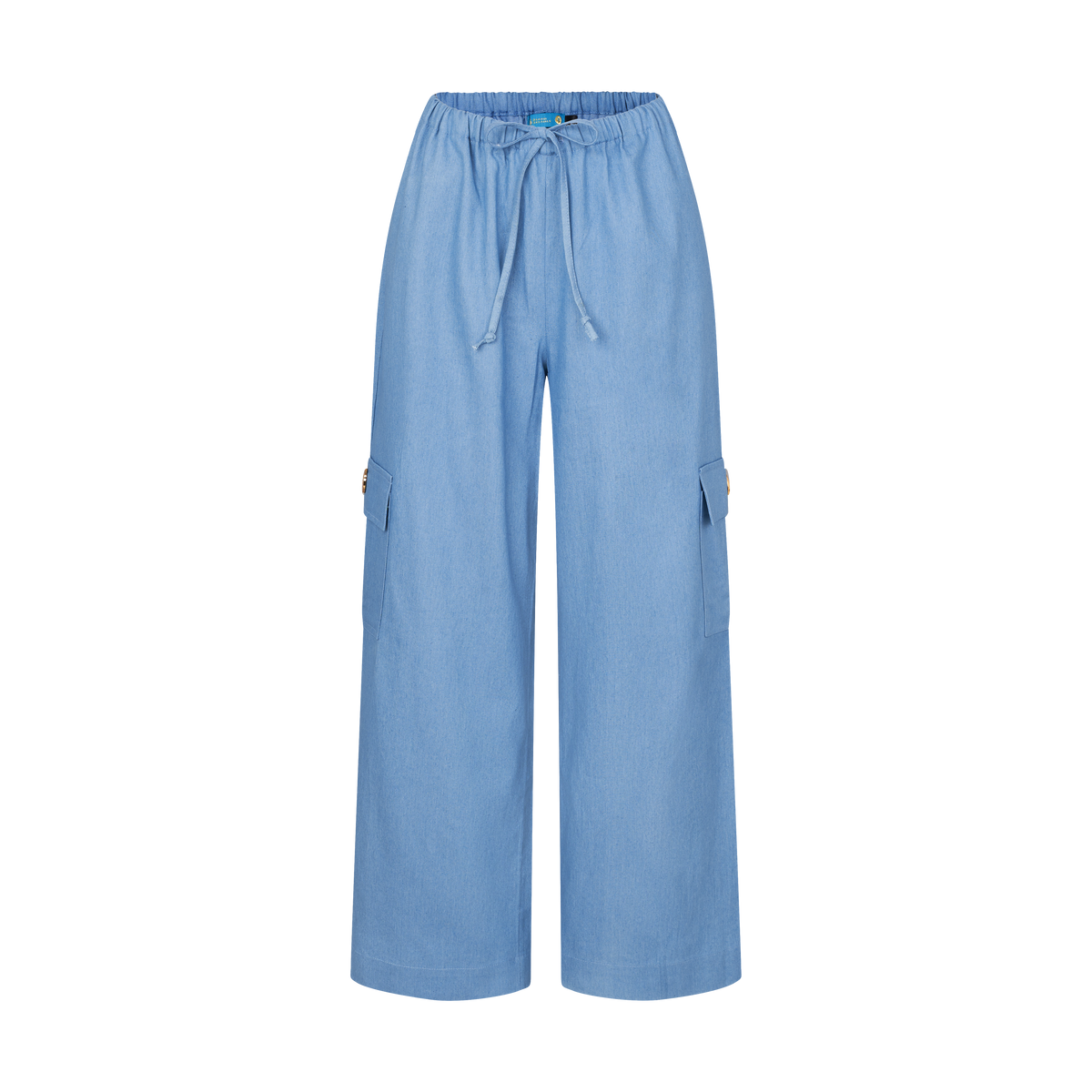 THE DENIM CARGO PANTS-LIGHT