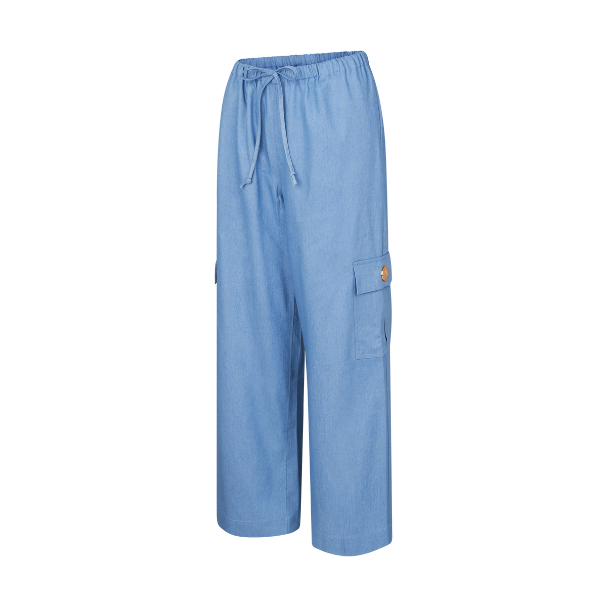 THE DENIM CARGO PANTS-LIGHT