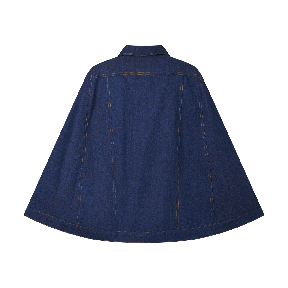 THE DENIM CAPE-DARK