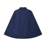 THE DENIM CAPE-DARK