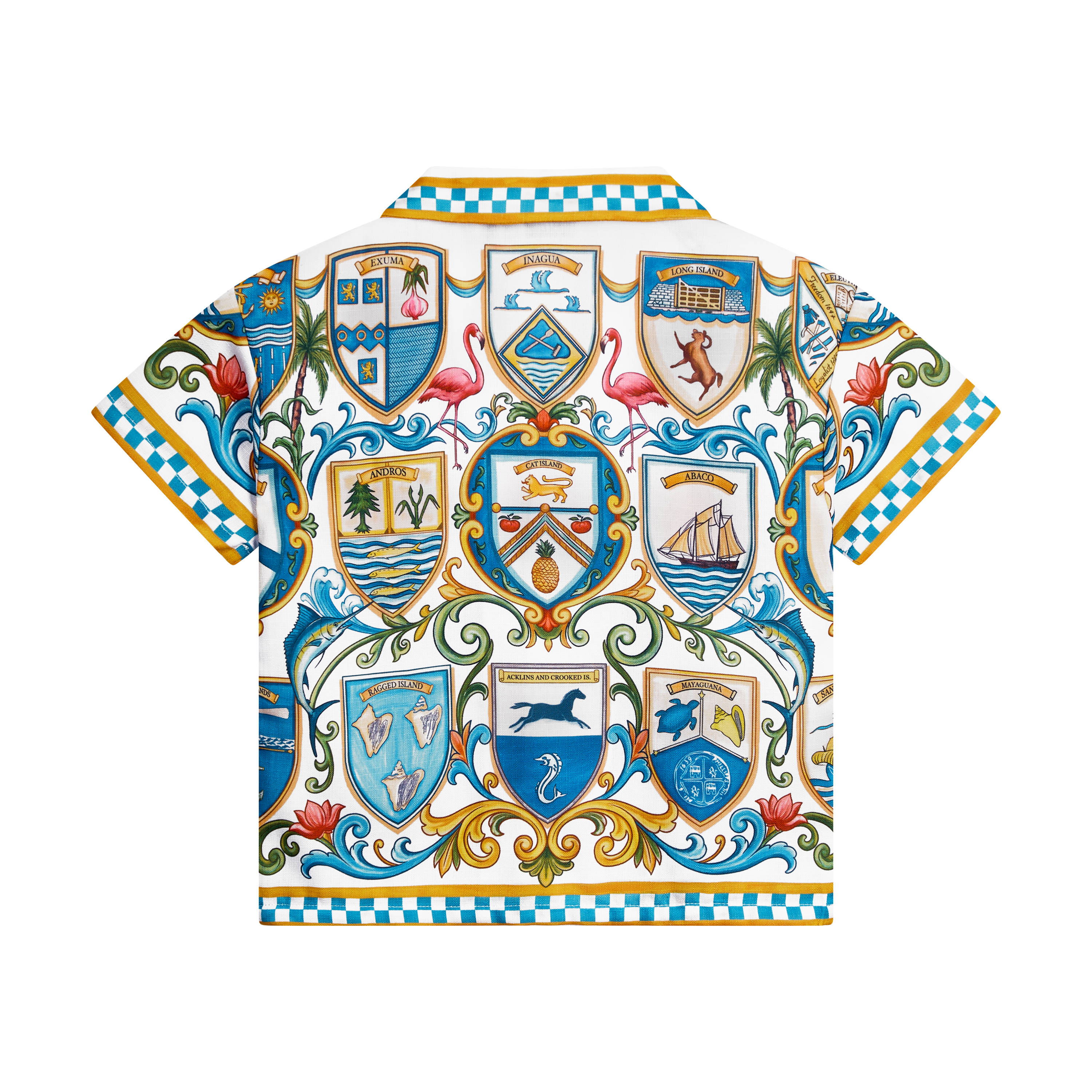 THE 53RD INDEPENDENCE BOYS BUTTON UP-WHITE