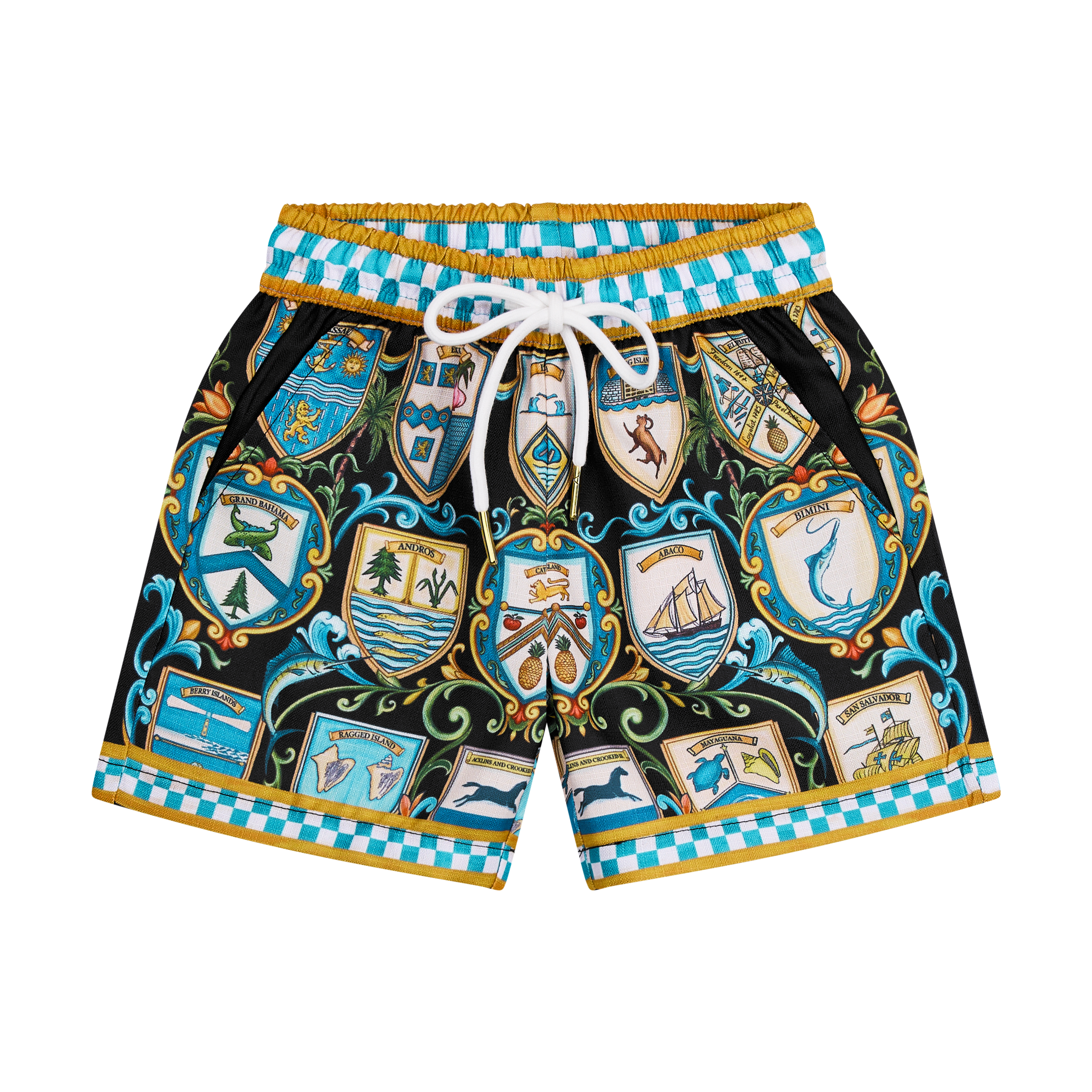 THE 53RD INDEPENDENCE BOYS SHORTS-BLACK