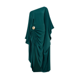 THE COMMERCIA DRAWSTRING KAFTAN-TEAL