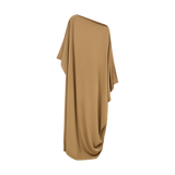 THE COMMERCIA DRAWSTRING KAFTAN-TAUPE