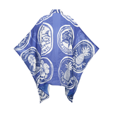 THE COMMERCIA ORGANZA COVERUP-ROYAL BLUE