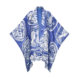 THE COMMERCIA ORGANZA COVERUP-ROYAL BLUE