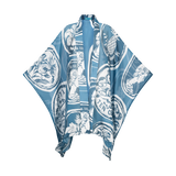 THE COMMERCIA ORGANZA COVERUP-ICE BLUE