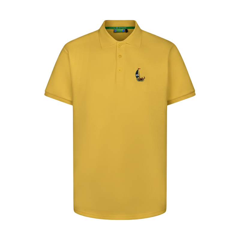 THE STAPLE POLO-YELLOW