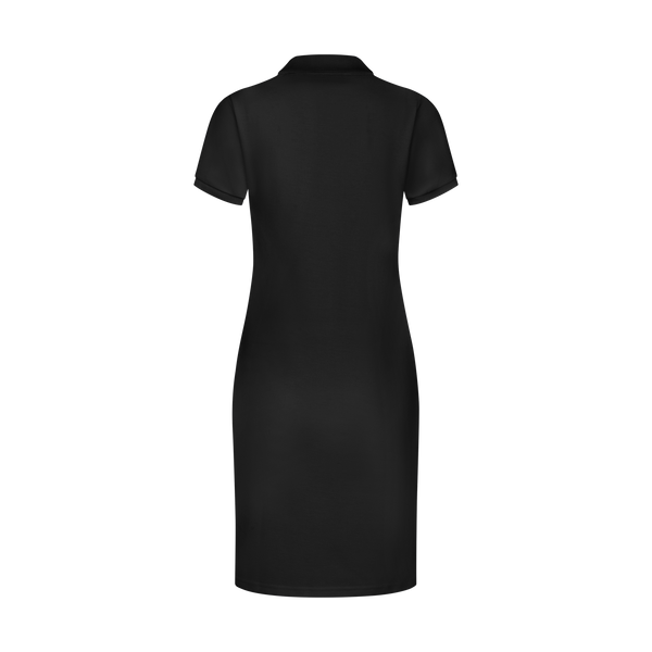 THE STAPLE POLO DRESS-BLACK