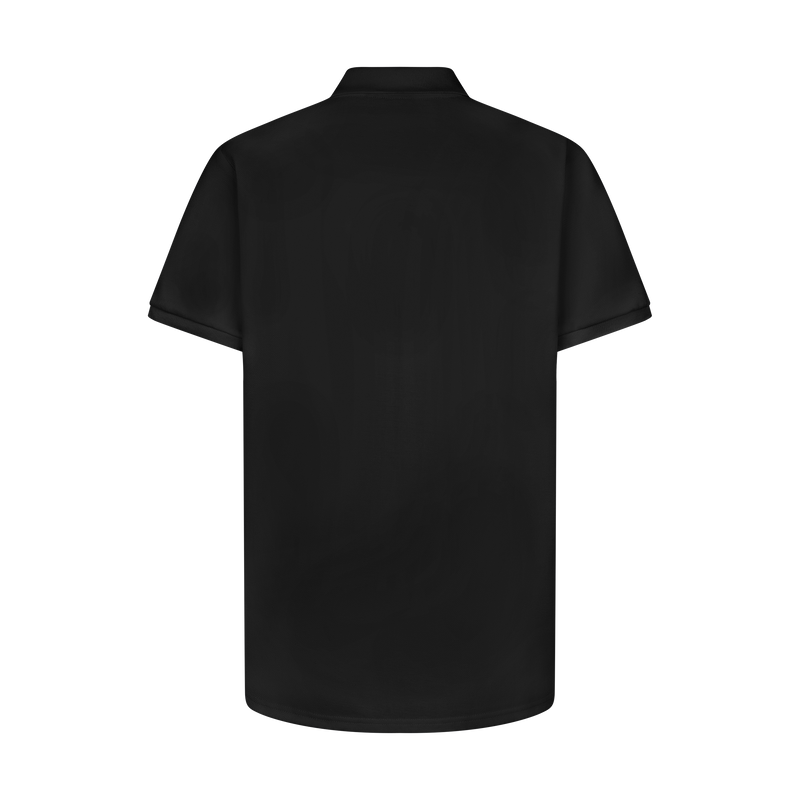 THE STAPLE POLO-BLACK