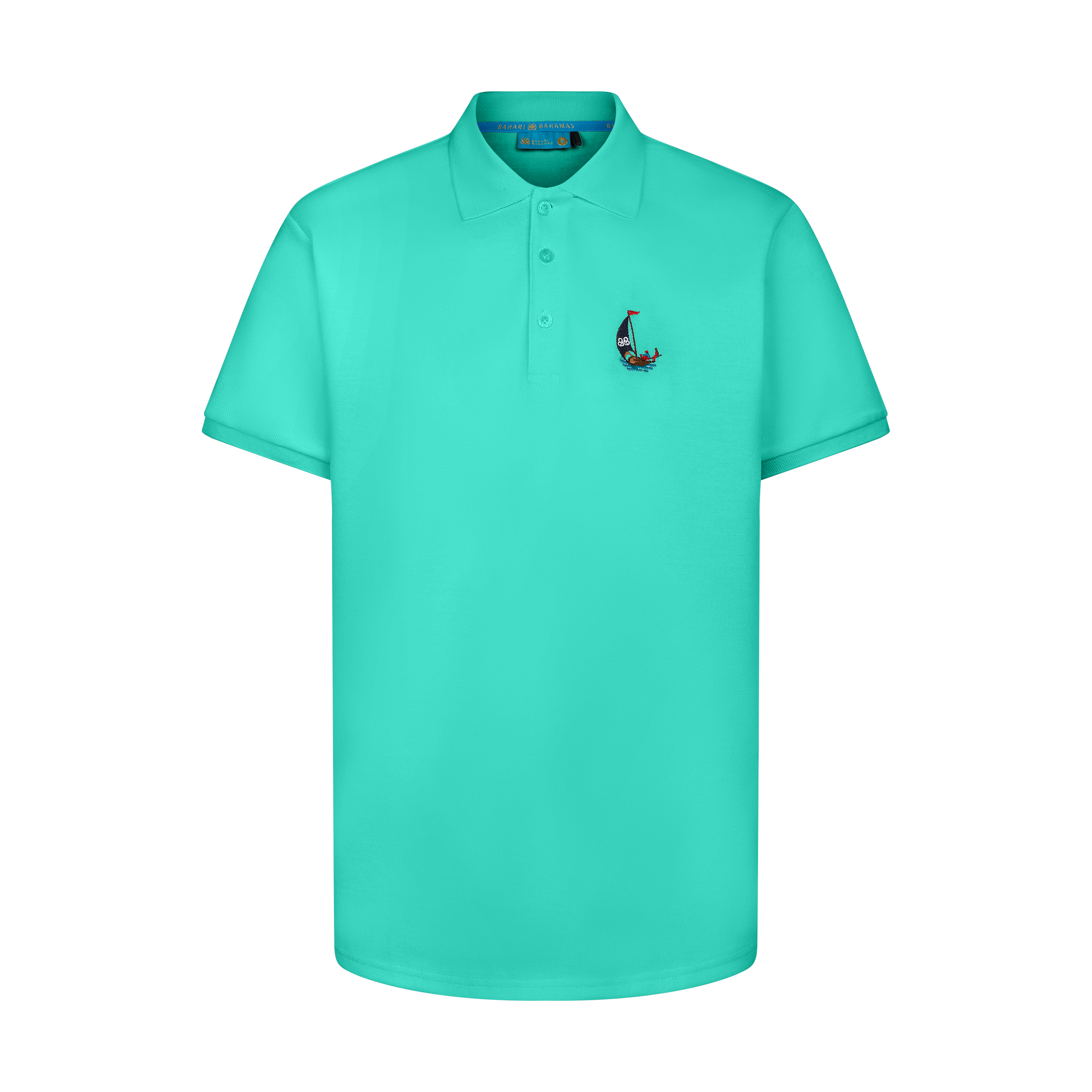THE STAPLE POLO-AQUA