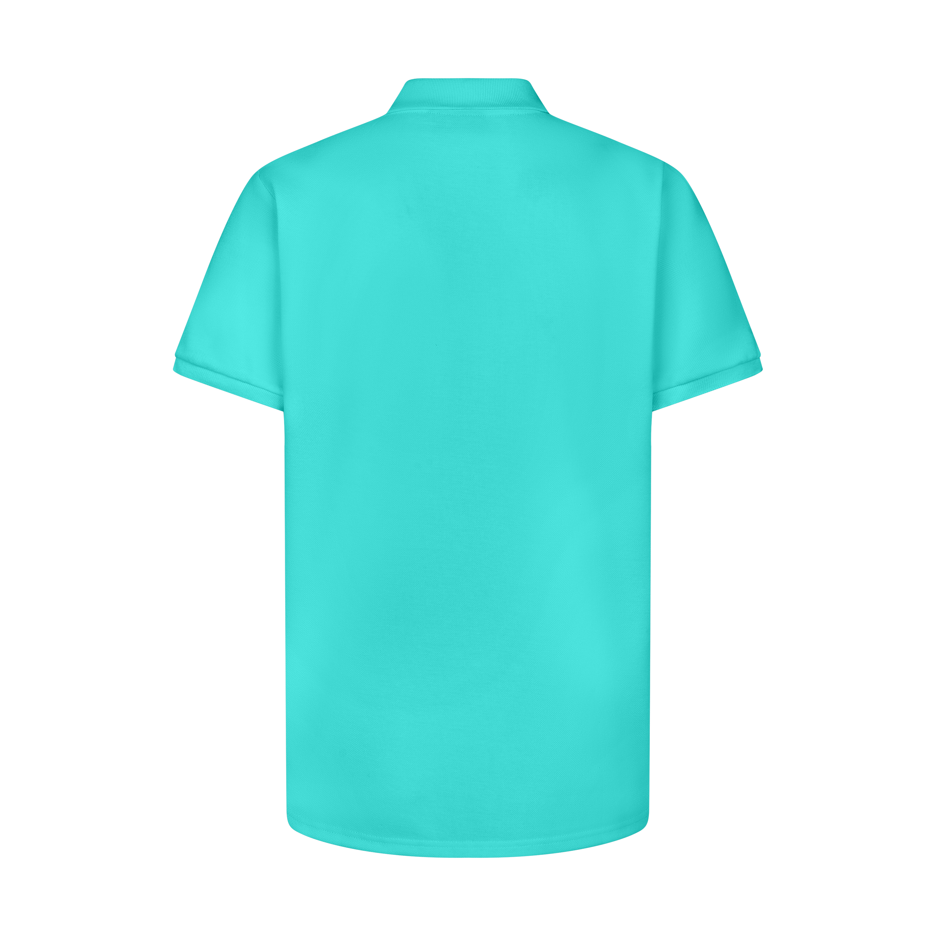 THE STAPLE POLO-AQUA