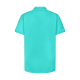 THE STAPLE POLO-AQUA