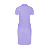 THE STAPLE POLO DRESS-LILAC