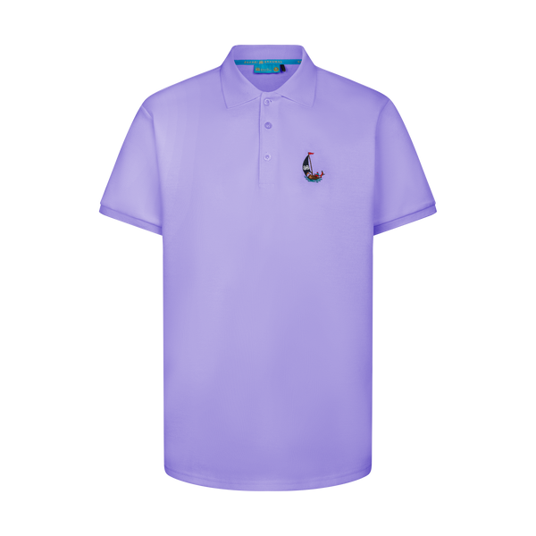 THE STAPLE POLO-LILAC