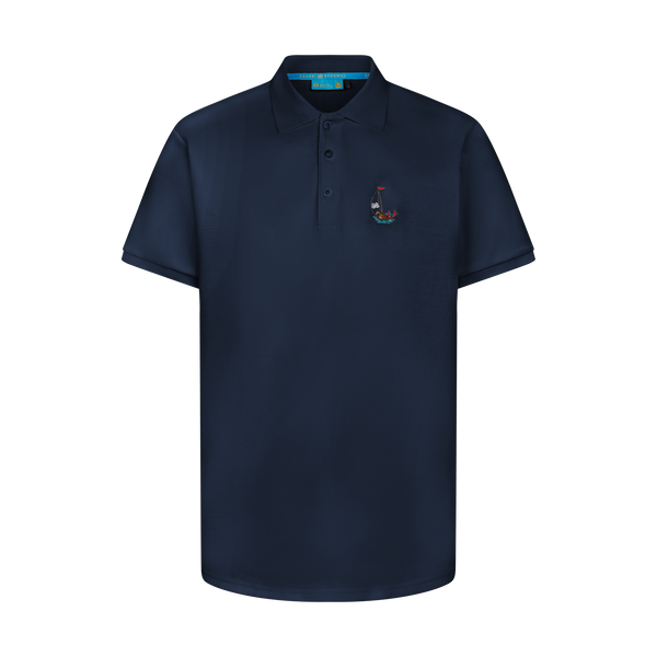 THE STAPLE POLO-INDIGO