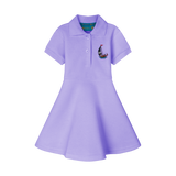 GIRLS STAPLE DRESS-LILAC