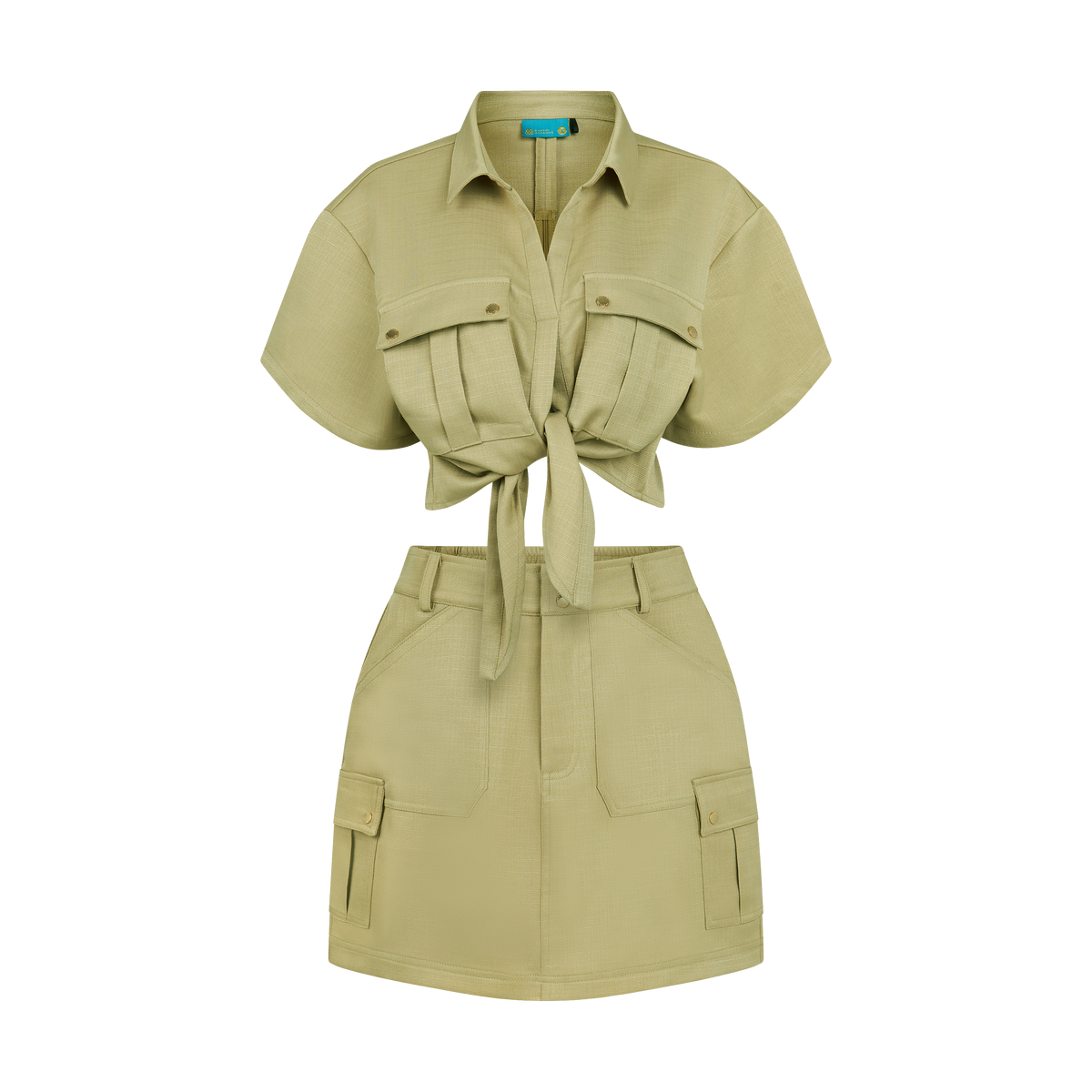 THE BOHIO SKIRT SET-SAGE