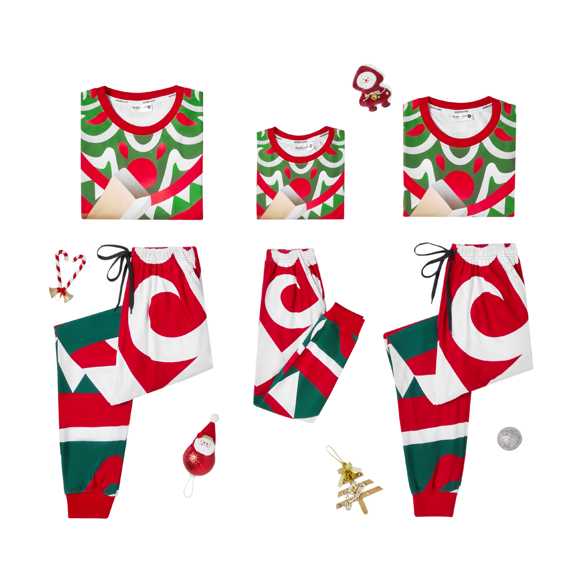 BAHARI HOLIDAY PAJAMAS- RED