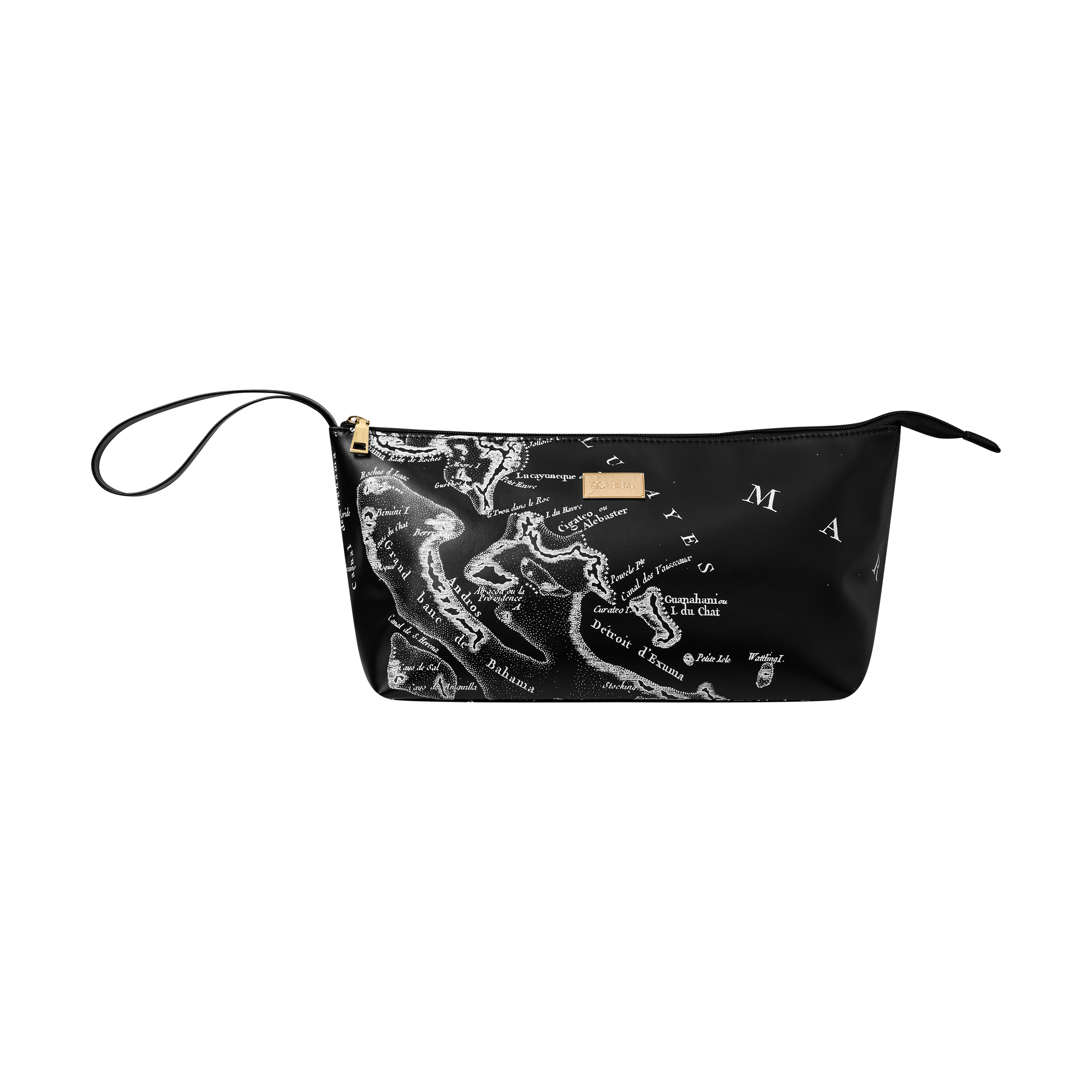 THE CARTE TRAVEL POUCH-BLACK
