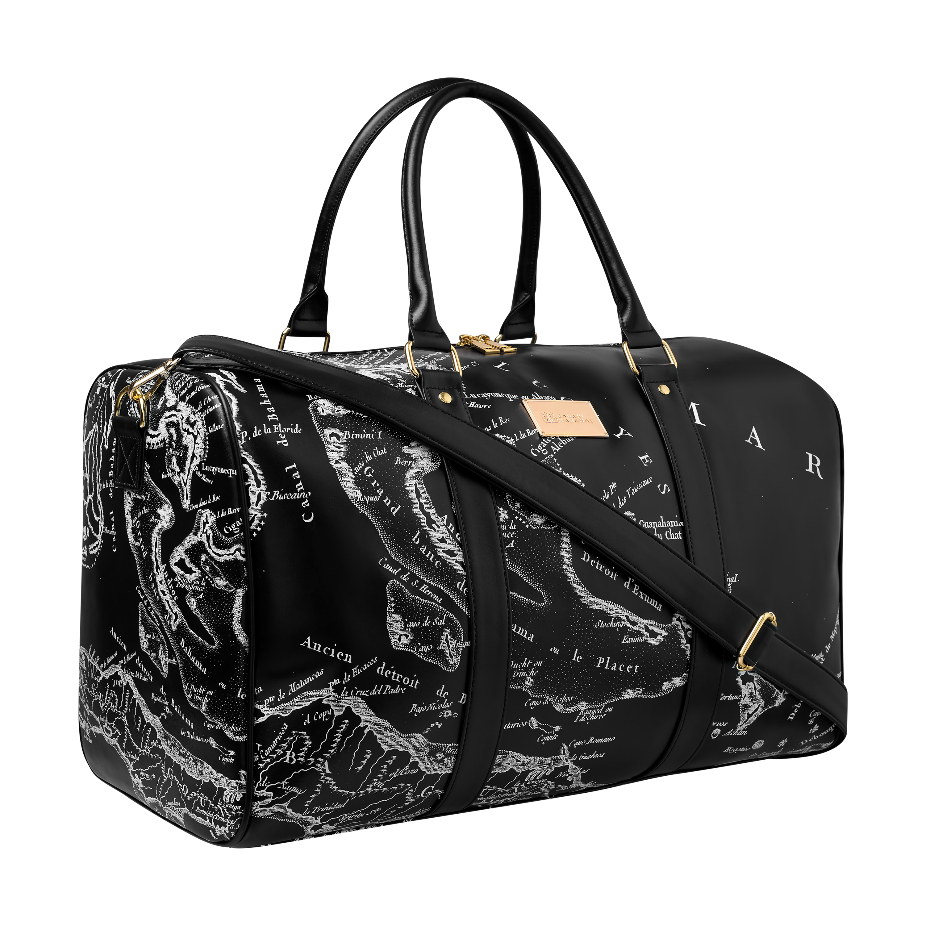 THE CARTE LUCAYOS DUFFLE-BLACK