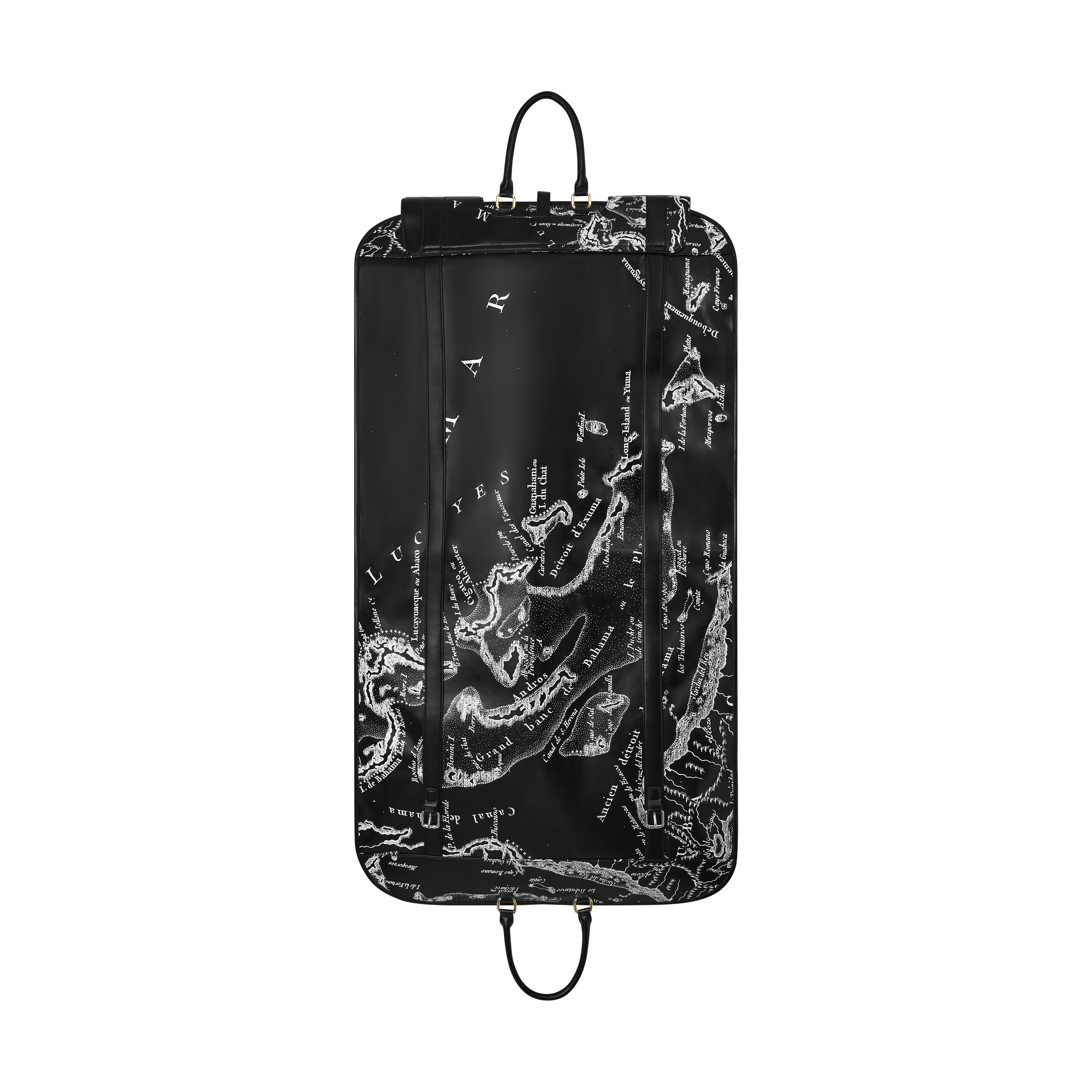 THE CARTE LUCAYOS GARMENT BAG-BLACK