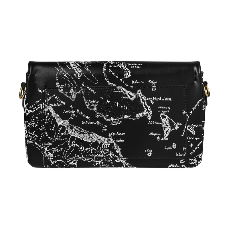 THE CARTE LUCAYOS CROSSBODY BAG-BLACK