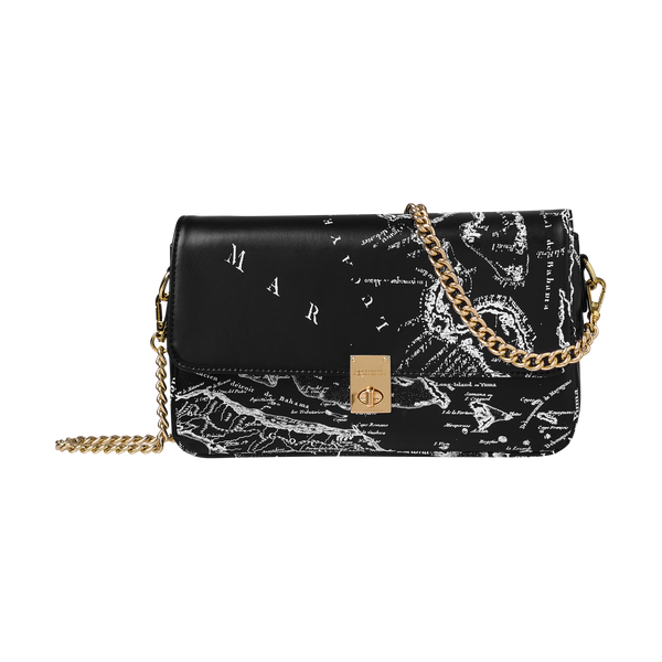 THE CARTE LUCAYOS CROSSBODY BAG-BLACK