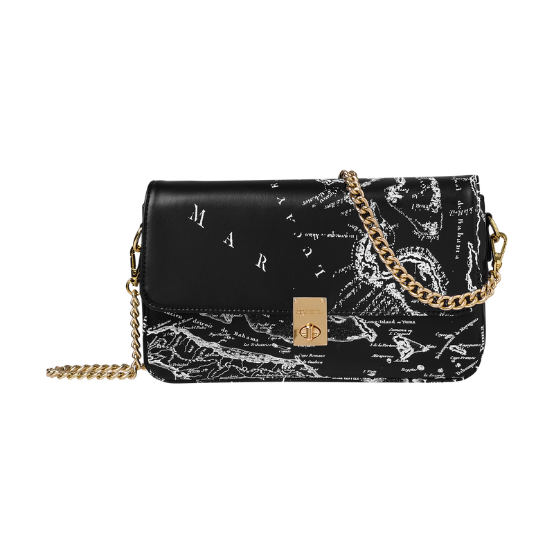 THE CARTE LUCAYOS CROSSBODY BAG-BLACK