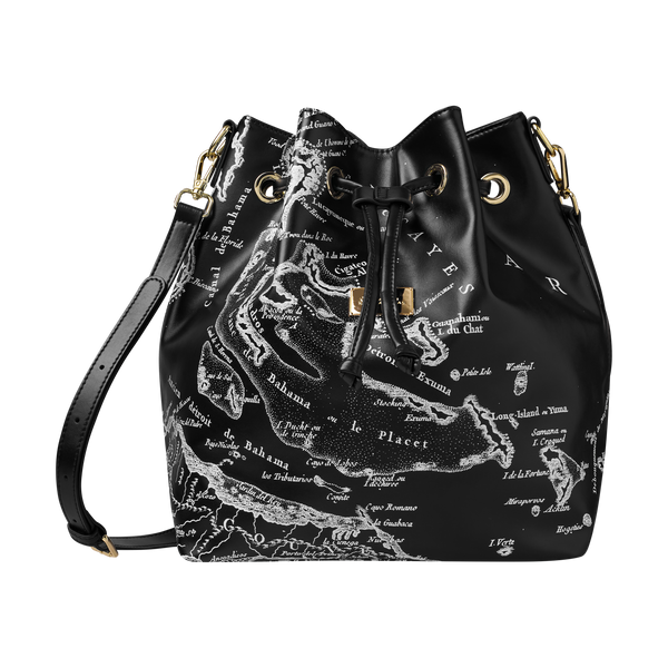 CARTE LUCAYOS BUCKET BAG-BLACK
