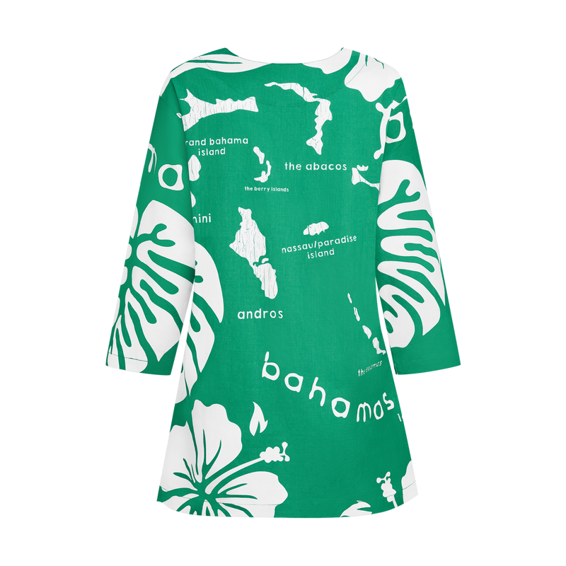 ARCHIPELAGO TUNIC- KELLY GREEN