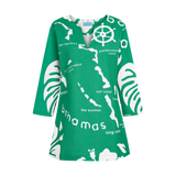 ARCHIPELAGO TUNIC- KELLY GREEN