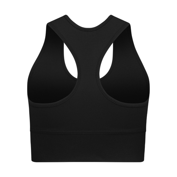THE UTILITY SPORTS BRA-EBONY