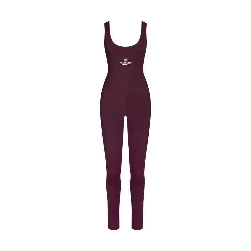 THE UTILITY JUMPSUIT-BURGUNDY